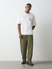 Ecru Mountain Dew Graphic Print T-Shirt - Image 2 of 9