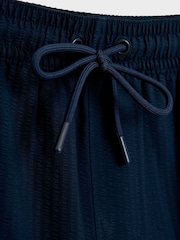 Γαλάζιο - Threadbare Ριγέ Μαγιό βερμούδα Seersucker - Εικόνα 6 του 6