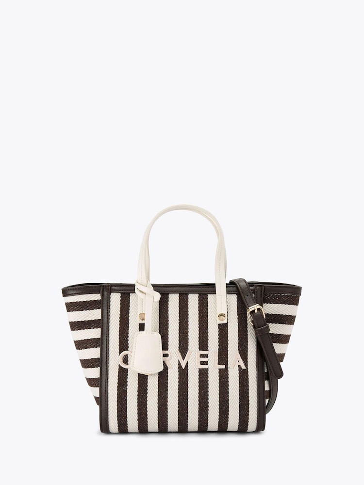 Carvela White Minori Mini Tote Bag - Image 1 of 4 Carvela White Minori Mini Tote Bag - Image 1 of 4