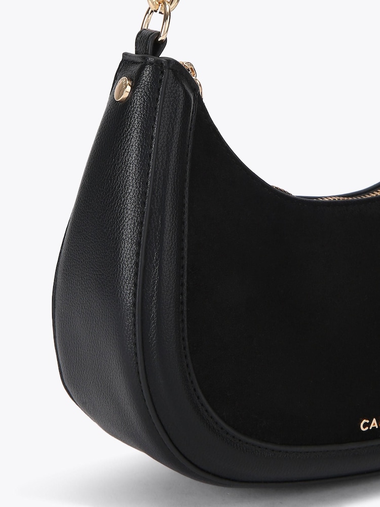 Carvela Black Minori Scoop Shoulder Bag - Image 5 of 5 Carvela Black Minori Scoop Shoulder Bag - Image 5 of 5