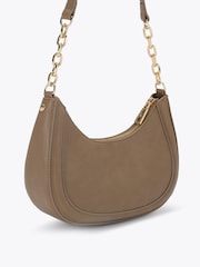 Carvela Brown Minori Scoop Shoulder Bag - Image 3 of 5