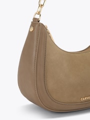 Carvela Brown Minori Scoop Shoulder Bag - Image 4 of 5