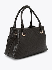 Carvela Brown Antionia Weave Mini Bag - Image 3 of 4