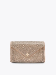 Carvela Bronze Positano  Vinyl Clutch Bag - Image 1 of 4