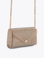 Carvela Bronze Positano  Vinyl Clutch Bag - Image 2 of 4
