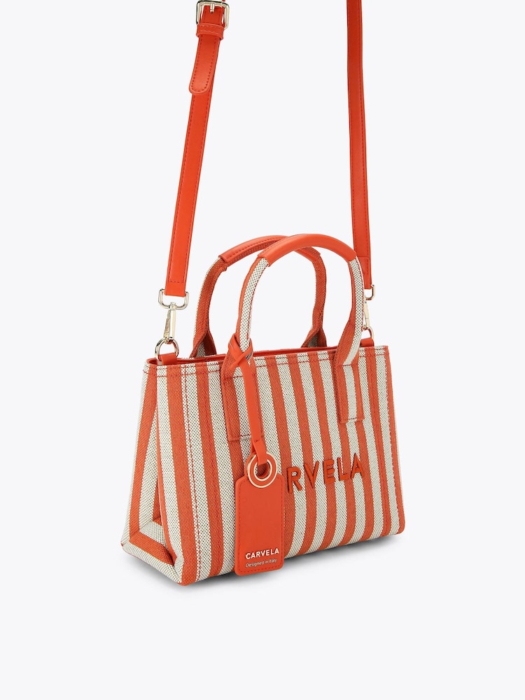 Carvela Orange Lidia Micro Tote Bag - Image 2 of 4