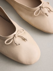 White N.Premium Leather Ballerinas - Image 5 of 6
