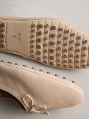 White N.Premium Leather Ballerinas - Image 6 of 6