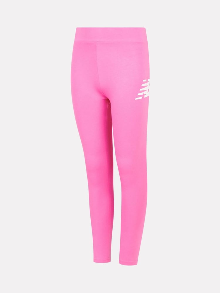 Rosa - New Balance Stacked Logo Leggings - Bilde 1 av 4