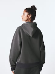 Көмір сұрғылт - Active Double Layer Hoodie - 8суретінің 3 суреті