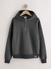 Көмір сұрғылт - Active Double Layer Hoodie - 8суретінің 6 суреті