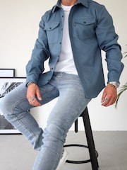 CAPO Blue Capo Over Jacket - Image 5 of 6