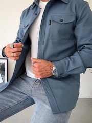 CAPO Blue Capo Over Jacket - Image 6 of 6