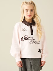 Angel & Rocket Pink Addie Rugby Jersey - Image 1 of 6