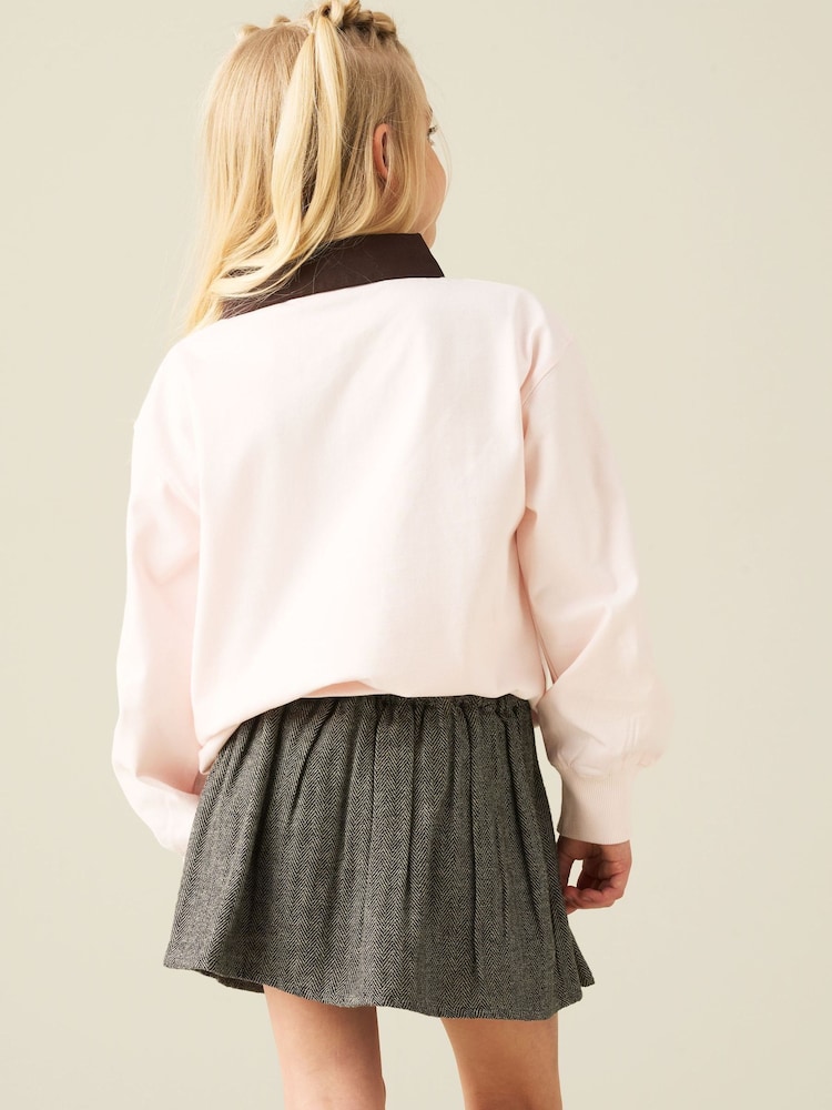 Angel & Rocket Pink Addie Rugby Jersey - Image 2 of 6