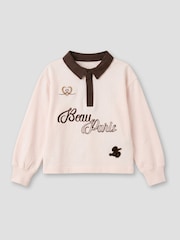 Angel & Rocket Pink Addie Rugby Jersey - Image 5 of 6