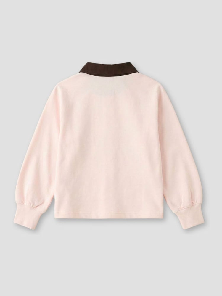 Angel & Rocket Pink Addie Rugby Jersey - Image 6 of 6