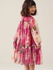 Angel & Rocket Pink Isadora Mesh Dress - Image 2 of 6