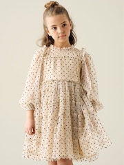 Angel & Rocket Anya Embroidered Mesh Dress - 画像 1 / 4