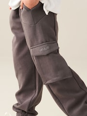 Angel & Rocket Grey Frank Mix Panelled Cuffed Joggers - Image 3 of 6