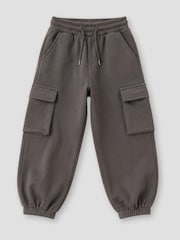 Angel & Rocket Grey Frank Mix Panelled Cuffed Joggers - Image 5 of 6