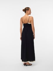VERO MODA Black Ankle Length Cami Dress - Image 3 of 5