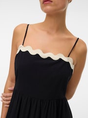 VERO MODA Black Ankle Length Cami Dress - Image 4 of 5