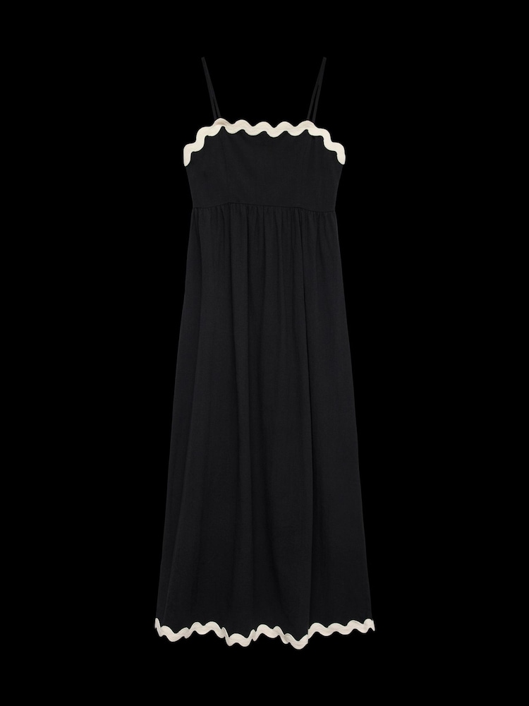 VERO MODA Black Ankle Length Cami Dress - Image 5 of 5