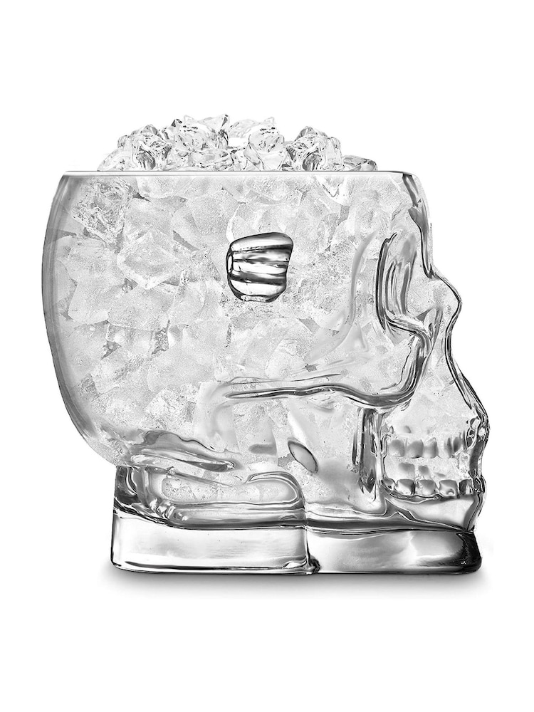 Jeray Clear Final Touch Skull Ice Bucket - Image 2 of 4 Jeray Clear Final Touch Skull Ice Bucket - Image 2 of 4