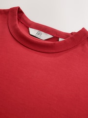 Red Heavyweight Boxy EDIT T-Shirt - Image 7 of 8