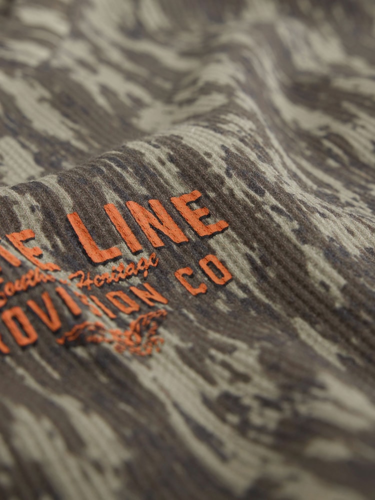 Khaki Camo Graphic Relaxed Fit Edit T-Shirt - Image 8 of 8