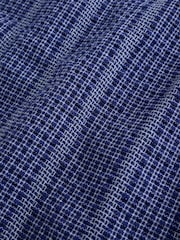 Modrá - EDIT Short Sleeve Seersucker Stripe Shirt - Obrázek 8 z 8