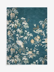 Laura Ashley Blue Attleton Wool Rug - Image 1 of 1