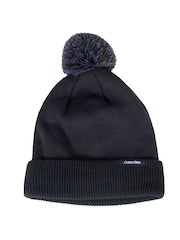 Calvin Klein Golf Navy Linden Bobble Beanie - Image 3 of 7
