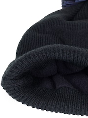 Calvin Klein Golf Navy Linden Bobble Beanie - Image 6 of 7