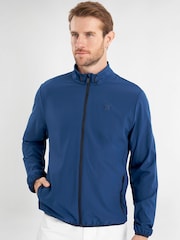 Calvin Klein Golf Blue Motion Full Zip Windbreaker Jacket - Image 1 of 9