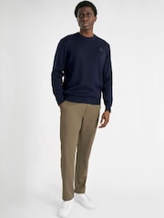 Calvin Klein Golf Blue Sherfield Crew Neck Sweater - Image 2 of 8