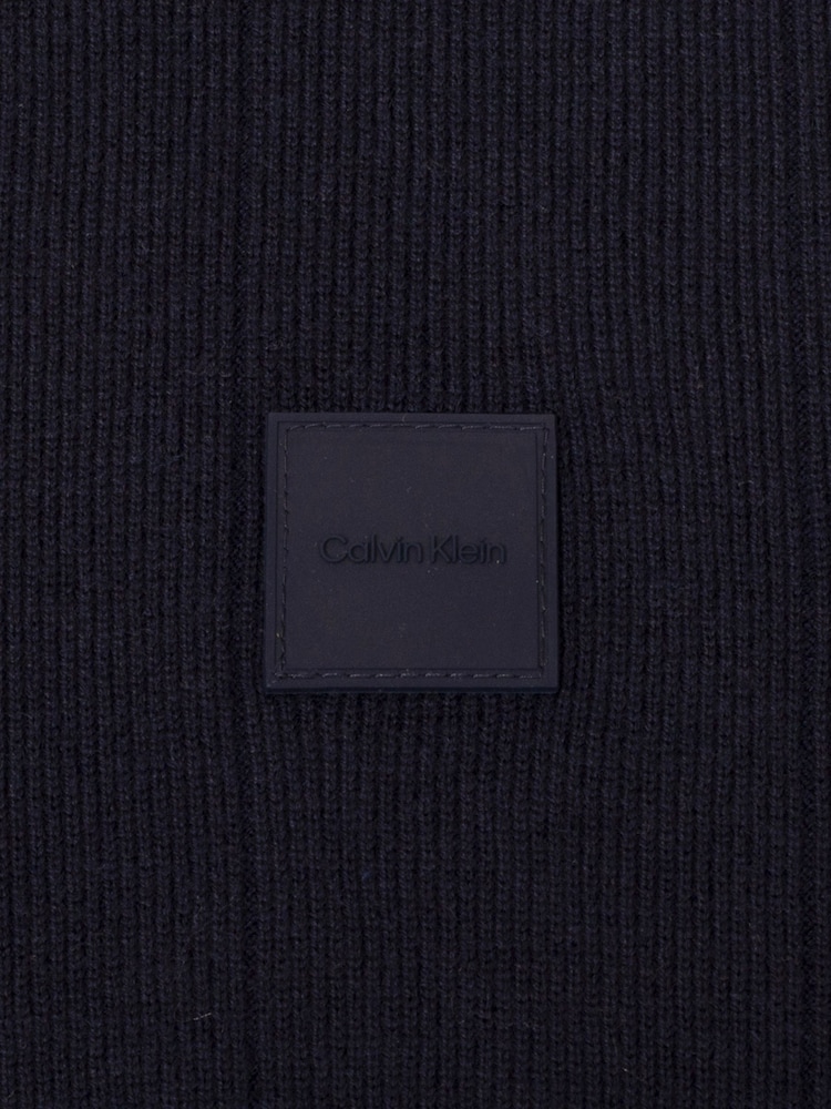 Calvin Klein Golf Blue Sherfield Crew Neck Sweater - Image 8 of 8
