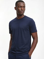 Ναυτικό μπλε - Calvin Klein Golf Urban Tech Κοντομάνικο μπλουζάκι - Εικόνα 1 από 8