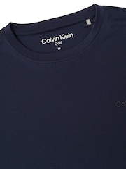 Ναυτικό μπλε - Calvin Klein Golf Urban Tech Κοντομάνικο μπλουζάκι - Εικόνα 7 από 8