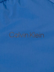Calvin Klein Golf Blue Greenside 1/2 Zip Hybrid Bomber Jacket - Image 8 of 9