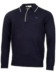 Calvin Klein Golf Blue Riviera Polo Sweater - Image 5 of 8