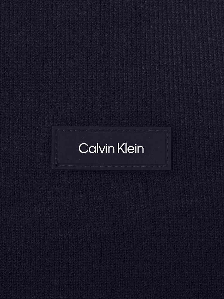 Calvin Klein Golf Blue Riviera Polo Sweater - Image 8 of 8 Calvin Klein Golf Blue Riviera Polo Sweater - Image 8 of 8