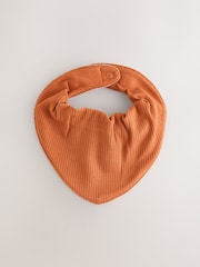 Blue/Rust Dribble Bibs 5 Pack - Image 2 of 9