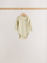 Green Long Sleeve Bodysuits 5 Pack - Image 3 of 12
