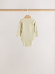 Green Long Sleeve Bodysuits 5 Pack - Image 8 of 12