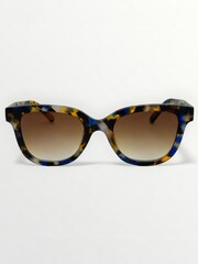 Laura Ashley Black Ground Round Sunglasses - Image 2 of 5