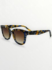 Laura Ashley Black Ground Round Sunglasses - Image 3 of 5