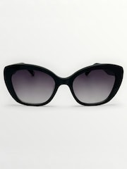 Laura Ashley Black Cat Eye Sunglasses - Image 2 of 5