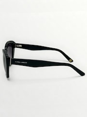 Laura Ashley Black Cat Eye Sunglasses - Image 4 of 5